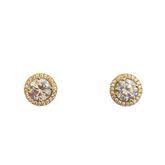 Adriene Clear Sparkle Studs